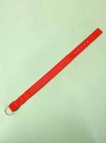 1pc Adjustable Pet Collar - Red - View 3