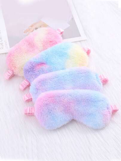 1pc Random Color Tie Dye Eye Cover, Modern Polyester Sleep Mask For HomeFor Bedroom,Travel,Office,School, Back To School Supplies