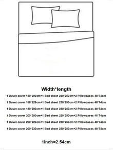 4pcs/set Scroll Pattern Duvet Cover Set (1pc Comforter Cover, 2pcs Pillowcase, 1pc Flat Sheet), European Style Polyester Bedding Set For Home - Green - View 8