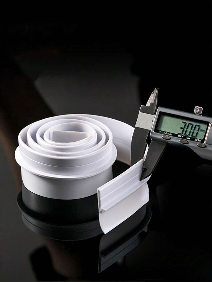 1入組塑膠車門密封條,簡約風門接縫條 - 白色 - 查看 1