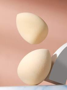 2pcs Makeup Sponge - Beige - View 2