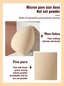2pcs Makeup Sponge - Beige - View 6