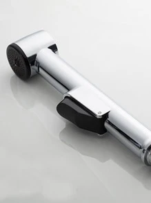 1pc Toilet Spray Flusher - Silver - View 2