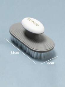 1pc Multifunction Cleaning Brush - Grey - View 3
