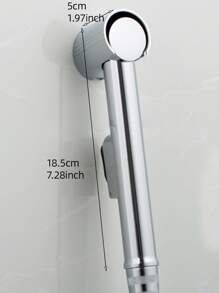 1pc Toilet Spray Flusher - Silver - View 3