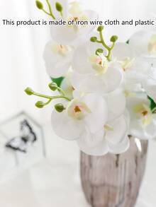 1pc Plastic Artificial Flower Bouquet, Artificial Flower Bundle For Wedding, Home Decor - Multicolor - View 4