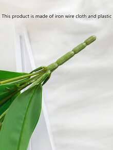 1pc Plastic Artificial Flower Bouquet, Artificial Flower Bundle For Wedding, Home Decor - Multicolor - View 5