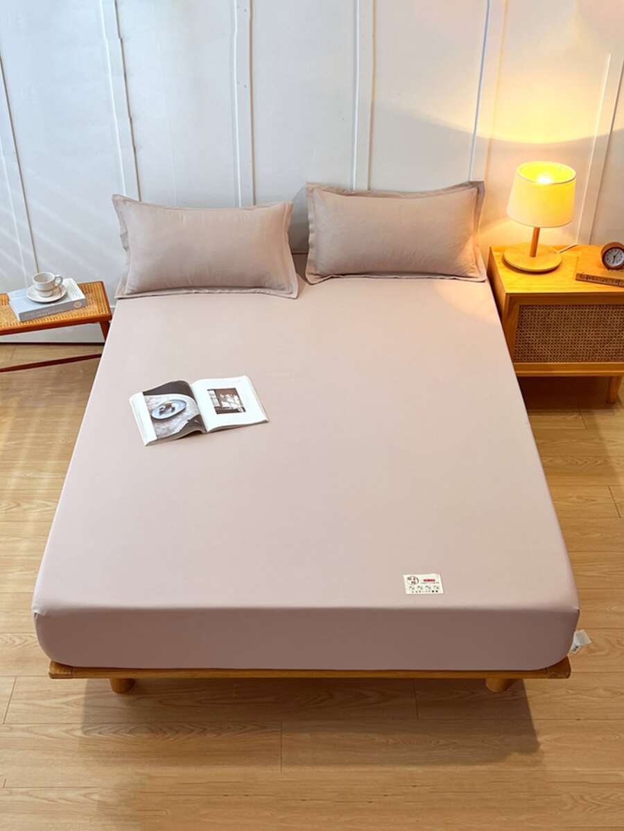 1 tấm màu đơn có thể giặt được - Cà phê nâu - Xem 1