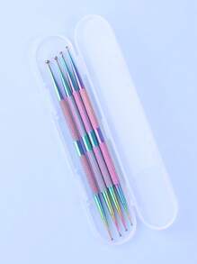 YUANDU 4支装不锈钢钉尖钻笔