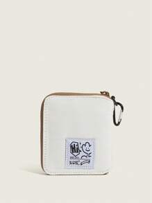 Ví đựng thẻ tín dụng thời trang nhiều màu sắc có khóa kéo trang trí đa chức năng Ví đựng thẻ Ví đựng thẻ kinh doanh Ví đựng thẻ tín dụng Ví đựng thẻ dành cho nữ Ví mini Ví đựng thẻ Ví đựng thẻ - trắng - Xem 2