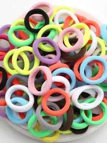 20入組女士素色休閒髮帶適合日常生活