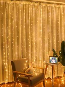 1 pièce Guirlande lumineuse décorative en fil de cuivre de 200/300 LED, 3 m, lumières de cuivre de fée alimentées par USB, parfaites pour la décoration de la chambre, de la fenêtre, de Noël, de mariage, du jardin, de la fête de l'Indépendance