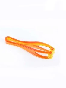 1pc TPR Finger Massager - Orange - View 2