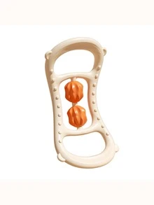 1pc Two Tone Yoga Neck Massager - Orange - View 2