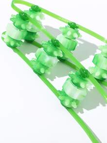 1pc Yoga Roller Massager - Dark Green - View 4