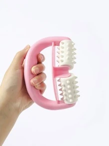 1 pieza de dos tonos Rodillo Masajeador - Rosa - Ver 3