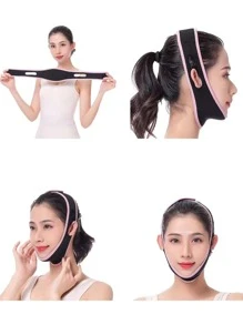 1pc Two Tone Breathable Fitness Chin Strap - Multicolor - View 3