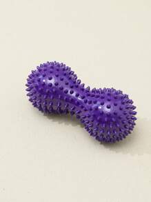 1pc Peanut Design Spiky Massage Ball - Purple - View 1