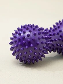 1pc Peanut Design Spiky Massage Ball - Purple - View 3