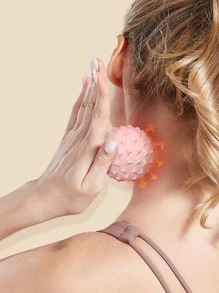 1pc TPE Yoga Massage Ball - Pink - View 1