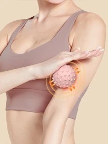 1pc TPE Yoga Massage Ball - Pink - View 3