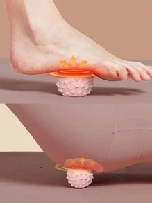 1pc TPE Yoga Massage Ball - Pink - View 5