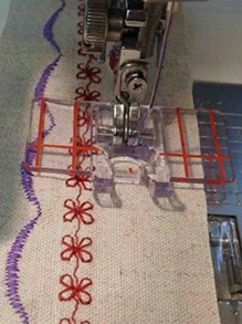 1pc Plastic Sewing Machine Presser Foot, Modern Multi-function Sewing Machine Presser Foot Retainer For Home - Multicolor - View 1