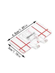 1pc Plastic Sewing Machine Presser Foot, Modern Multi-function Sewing Machine Presser Foot Retainer For Home - Multicolor - View 2