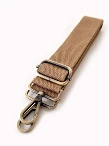 MOBAOFANG 扣環裝飾包帶復古可調節包配件DIY配件可調節替換肩帶，時尚耐用 - 卡其色 - 查看 1