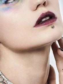 3pcs/set Fashion Titanium Alloy Non-piercing Body Jewelry For Women For Body Decoration - Grey - View 1