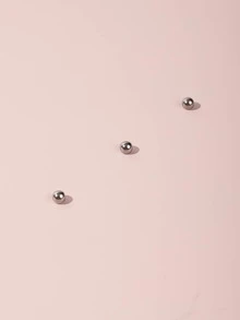3pcs/set Fashion Titanium Alloy Non-piercing Body Jewelry For Women For Body Decoration - Grey - View 7