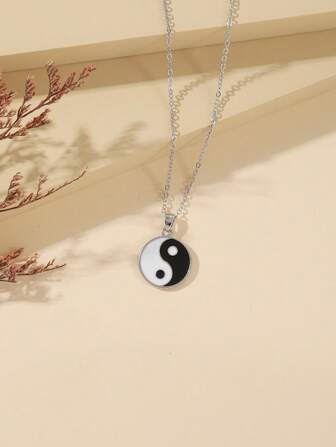 Yin & Yang Charm Necklace