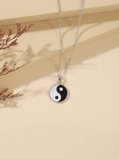 Yin & Yang Charm Necklace