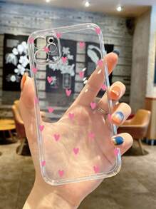 Heart Pattern Phone Case Compatible With IPhone 15/15Pro/15Plus/15Promax - Multicolor - View 2