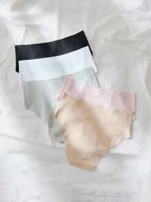 5 piezas Bragas unicolor simple - Multicolor - Ver 2