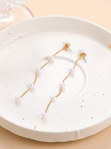 假珍珠裝飾耳夾裝配件