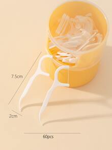 60入組塑膠牙線