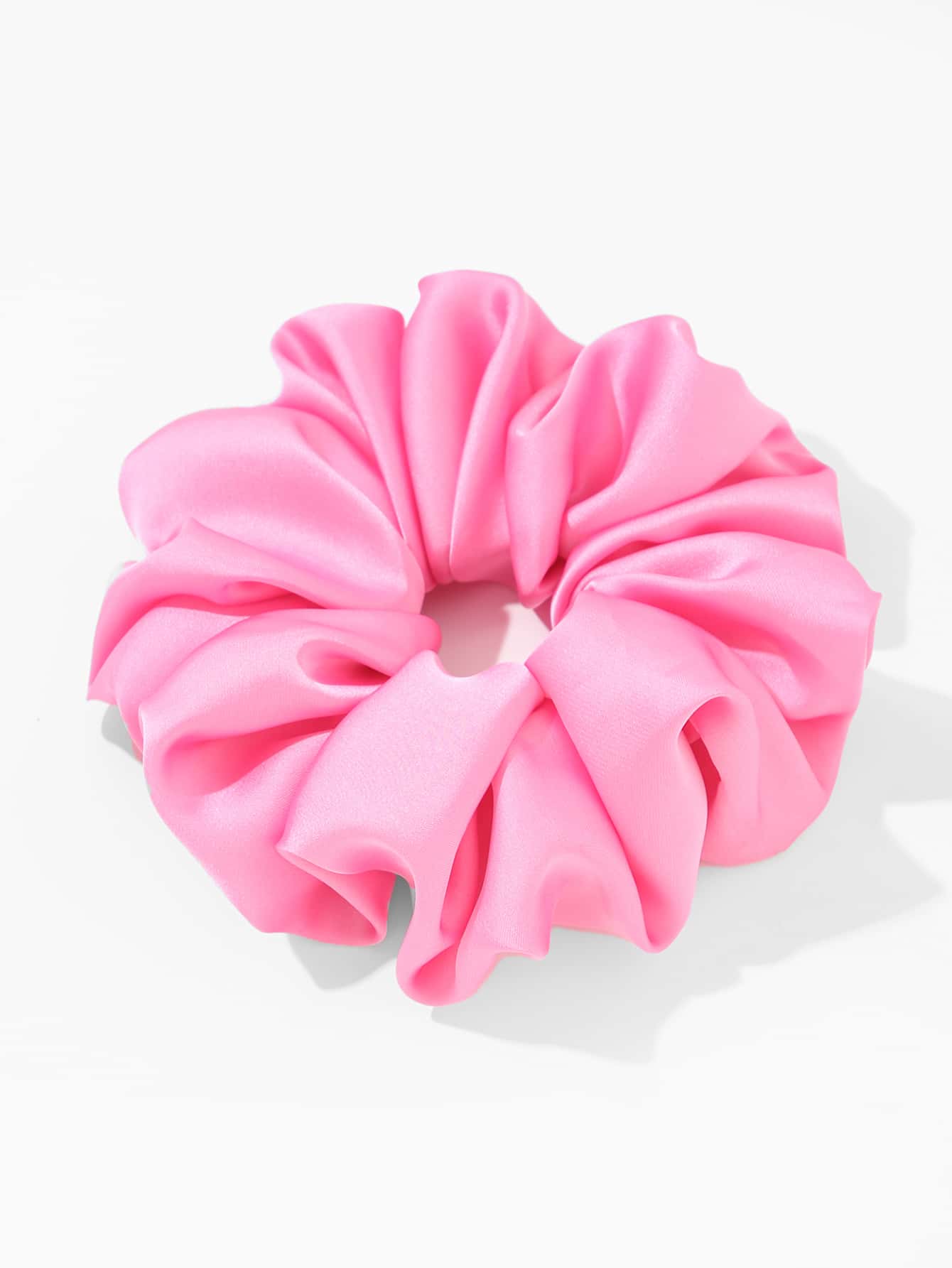 1 dây buộc tóc thông thường cho nữ - Bụi hồng - Xem 3