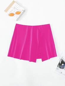 Đáy Bikini Nữ Chia màu trơn - Màu Hồng Tươi - Xem 4