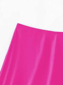 Đáy Bikini Nữ Chia màu trơn - Màu Hồng Tươi - Xem 5