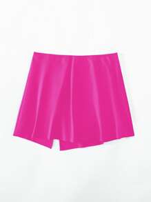 Đáy Bikini Nữ Chia màu trơn - Màu Hồng Tươi - Xem 6