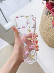 恐龍圖案防摔手機殼 - 彩色 - 查看 2