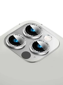 3入組手機攝像頭保護膜 - 銀色 - 查看 2