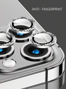 3入組手機攝像頭保護膜 - 銀色 - 查看 5