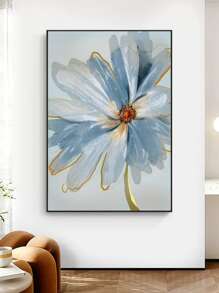 1 bức tranh in hoa có khung - Nhiều màu - Xem 5