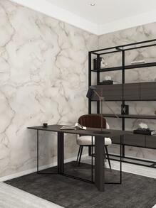 1pc Marble Print Wall Paper - Multicolor - View 2