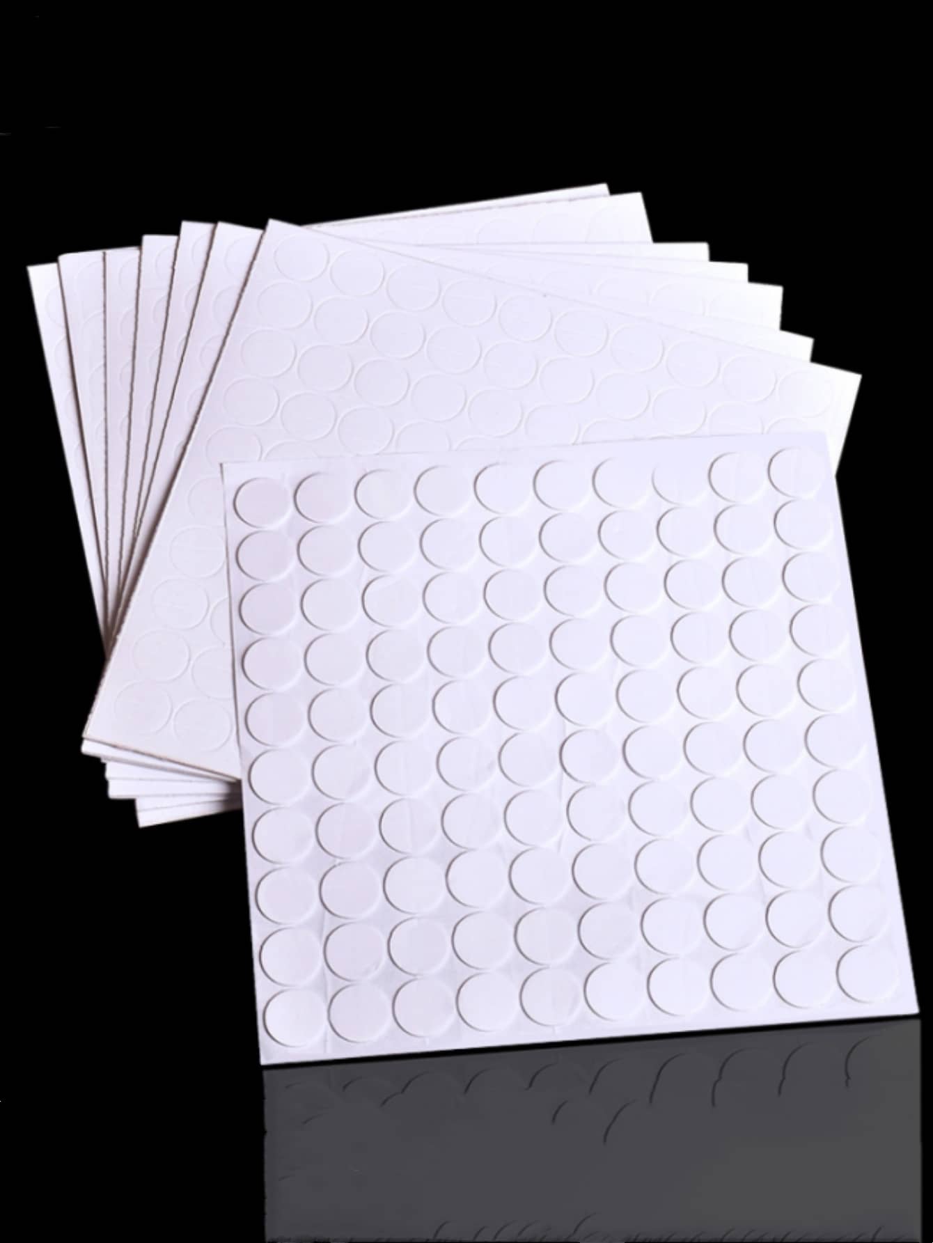 5-20 件 500-2000 件超粘无痕气球胶点，双面泡沫气球胶贴，适用于婚礼、生日派对装饰，撕下无残留，适合返校情人节