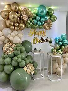 125入組混色氣球花環 - 彩色 - 查看 1