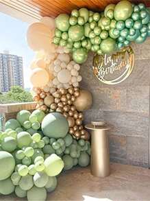 125入組混色氣球花環 - 彩色 - 查看 2