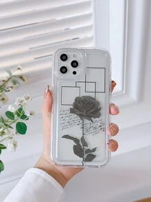 花朵圖案防摔手機殼 - 彩色 - 查看 1